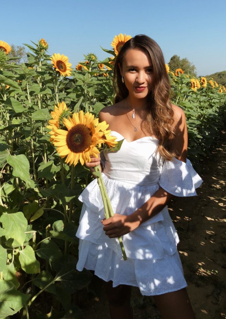 Outfit: Surrounded by Sunflowers – Monika Buser